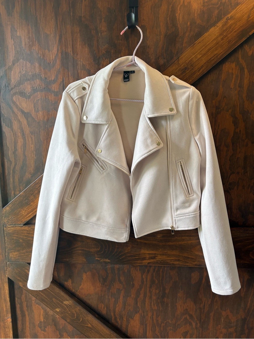 Windsor Cream Moto Jacket